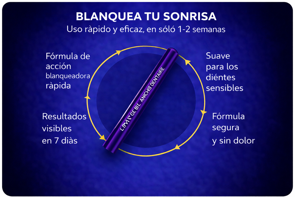 BOLÍGRAFO GEL BLANQUEADOR DENTAL